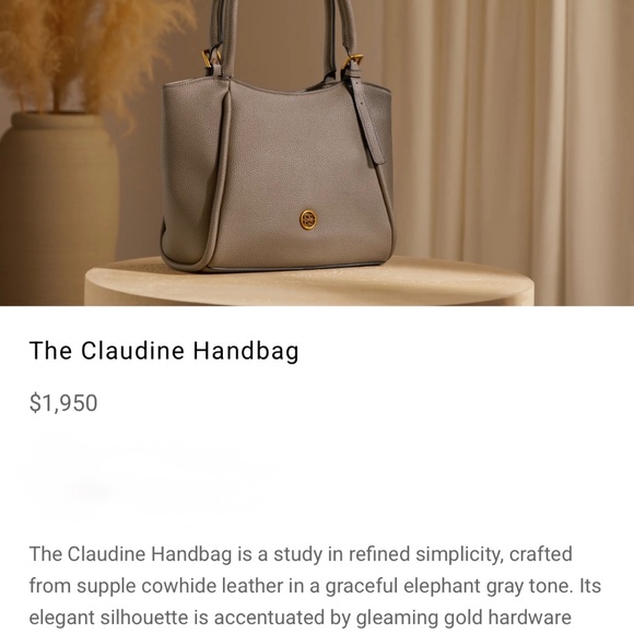 New, Never Used Bolvaint Paris Claudine Handbag - Picture 3 of 7